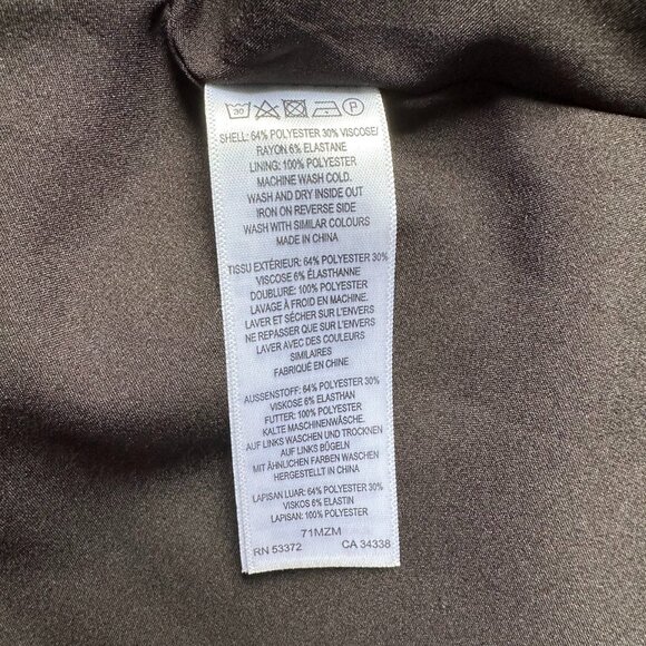 NWT FRENCH CONNECTION Black Whisper V-Neck Cut Out Dress 0 - Picture 7 of 7